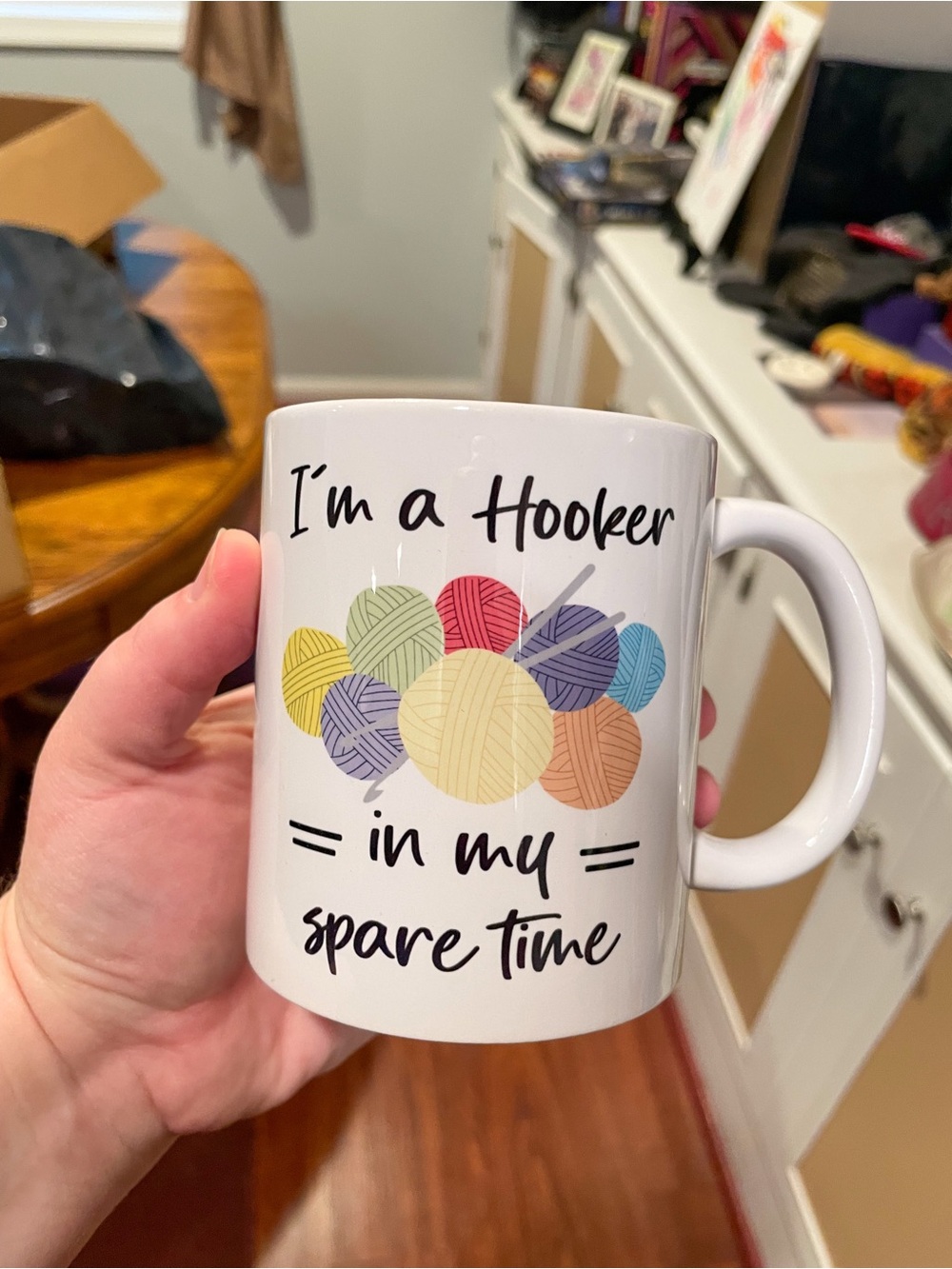 Funny Crochet Mug - Brand New - 11 oz.
